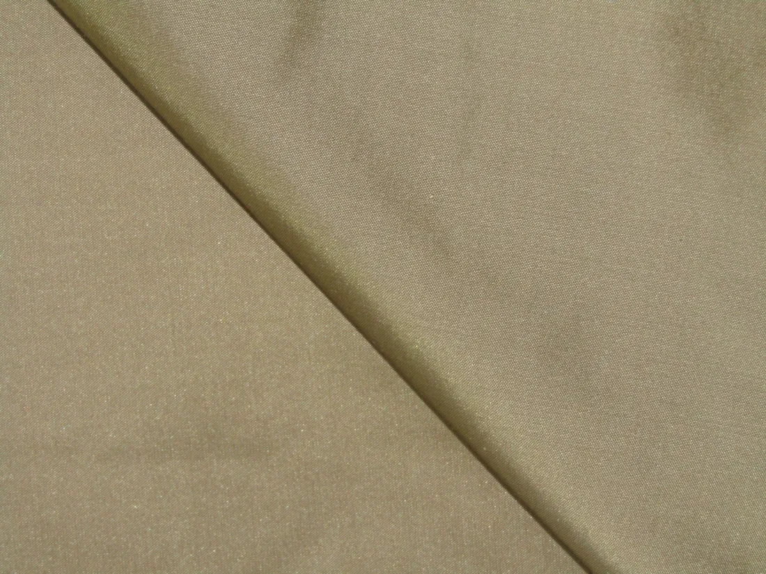 100% SILK TAFFETA FABRIC Desert Gold color/dark gold dust 54" wide TAF16[2]