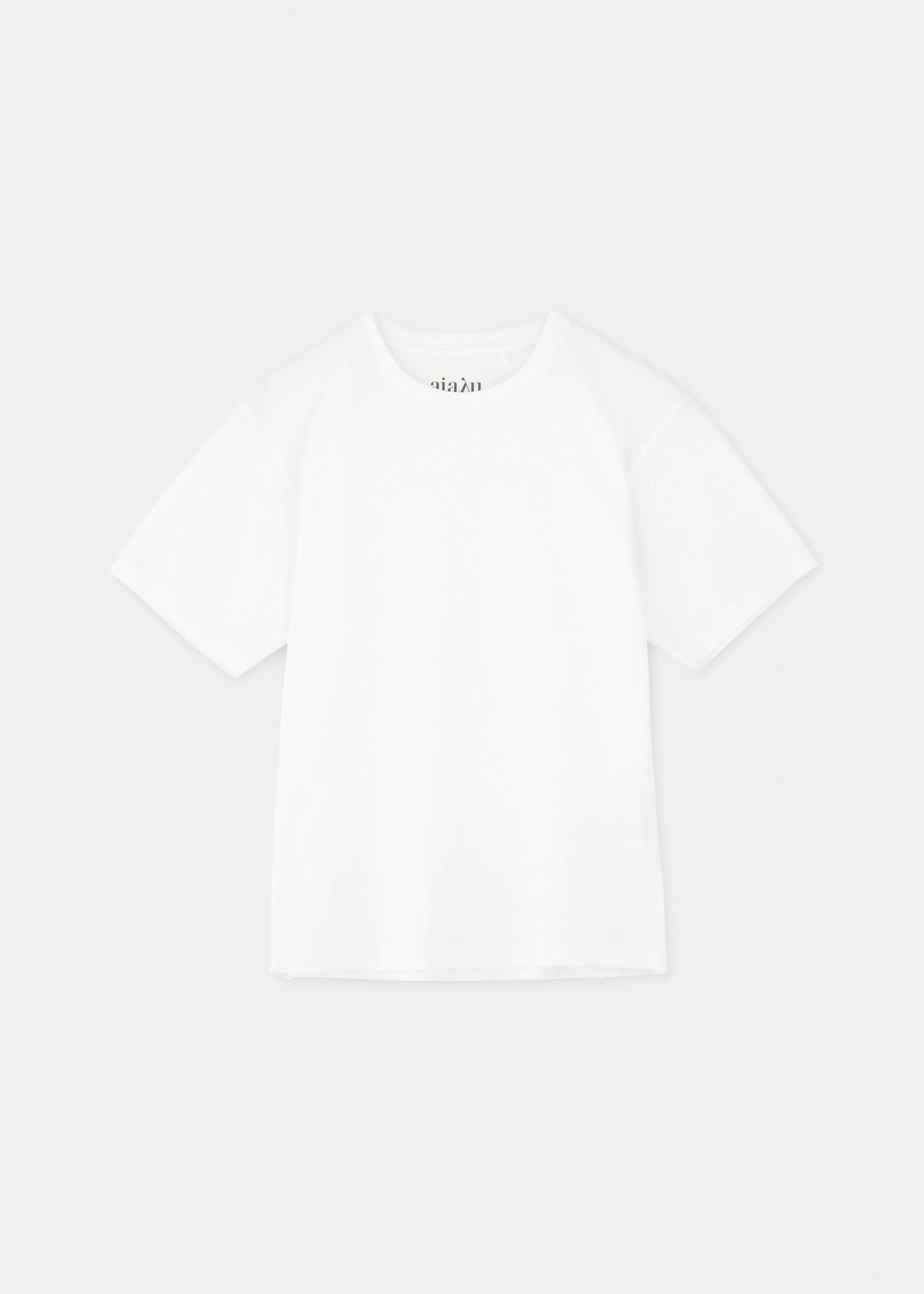 Aiayu - Classic Circular Tee - White