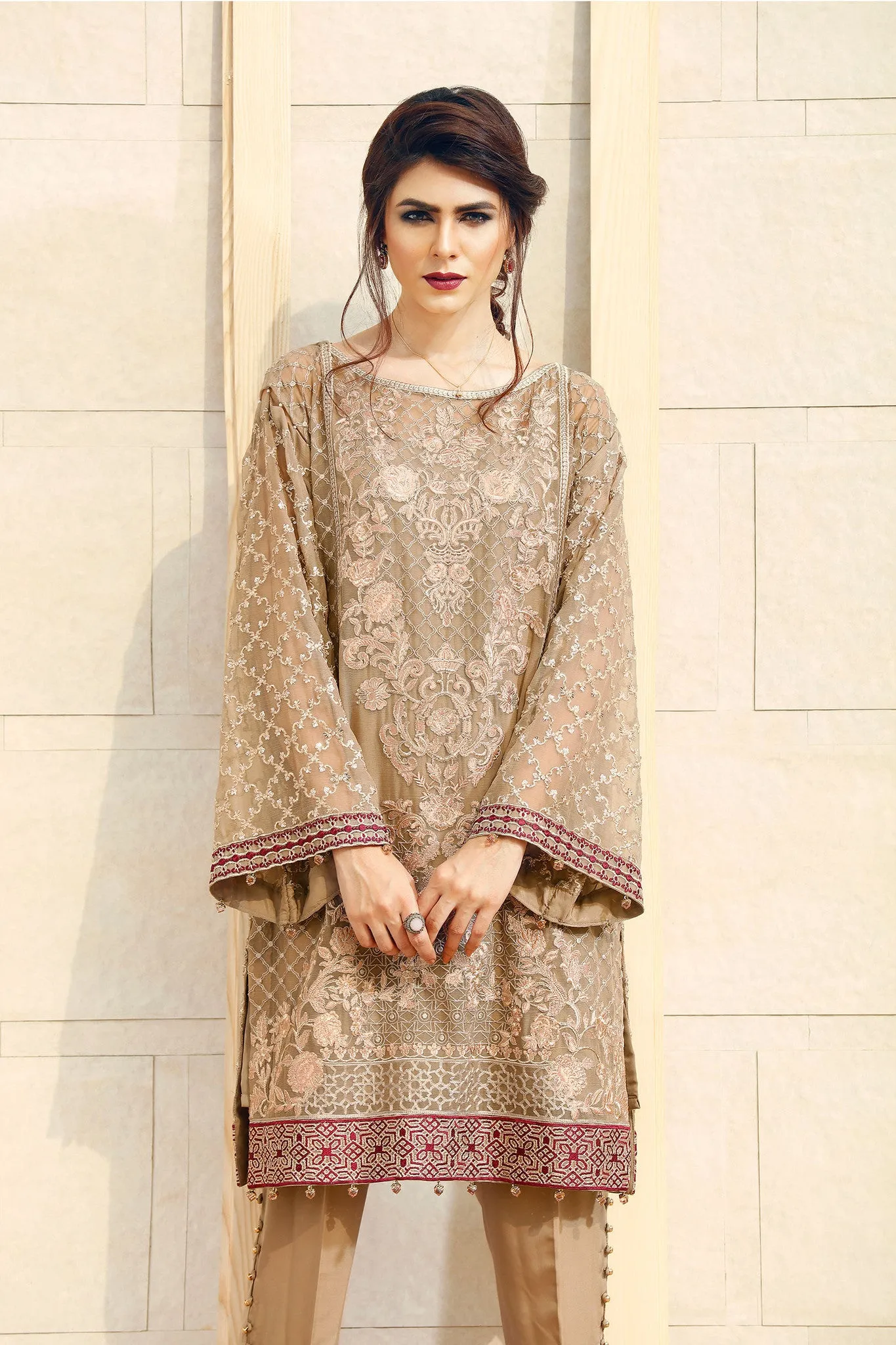 Baroque Fuchsia Chiffon Collection 2016 – Riches Of Gold
