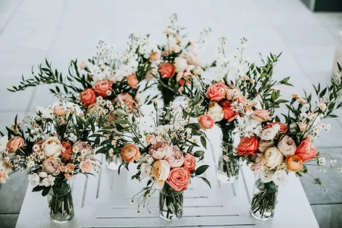 Fairytale Peach and Blush Garden Wedding