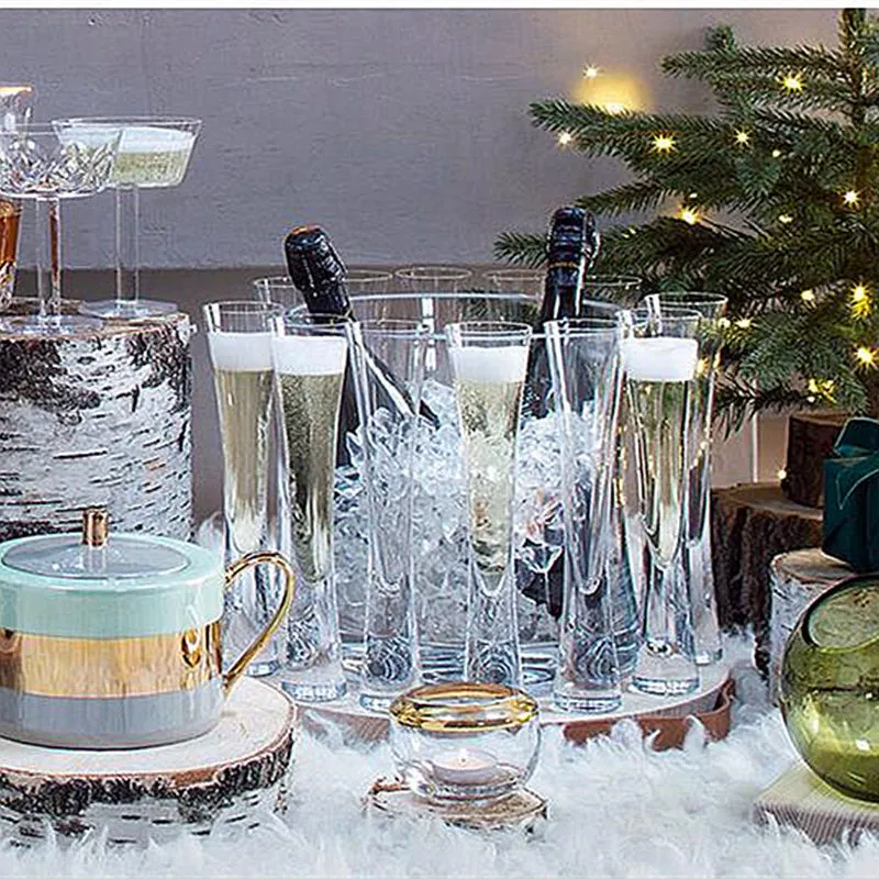 Funki Buys | Glasses | Wedding Champagne Flutes | Heavy Base 2 Pcs Set
