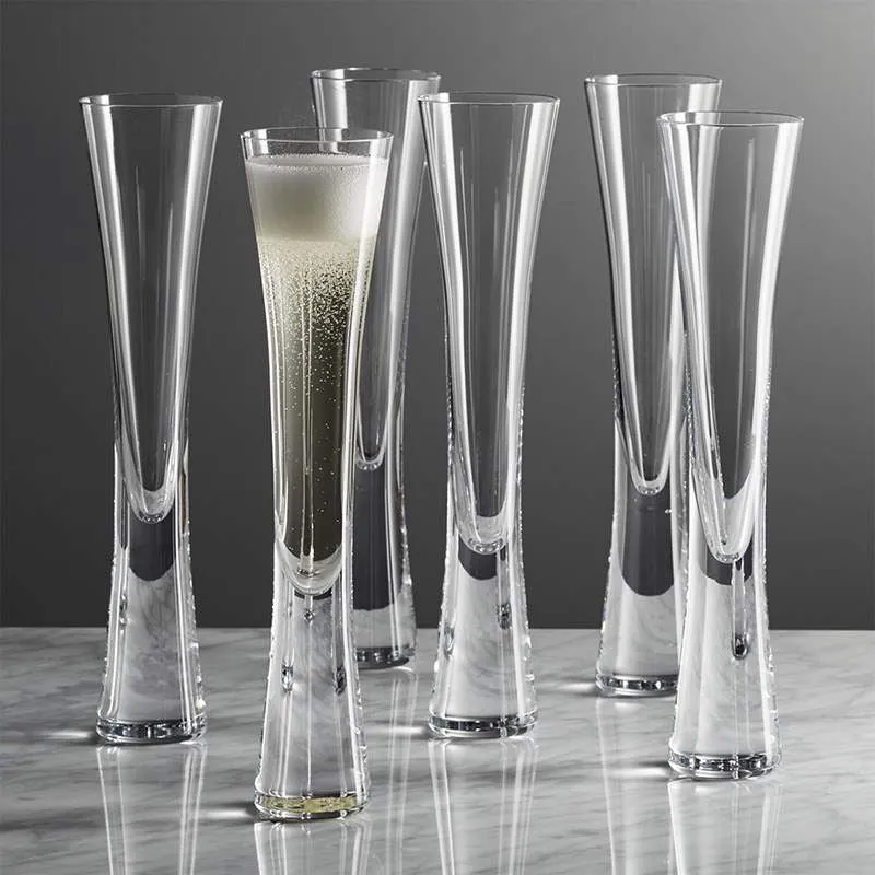 Funki Buys | Glasses | Wedding Champagne Flutes | Heavy Base 2 Pcs Set