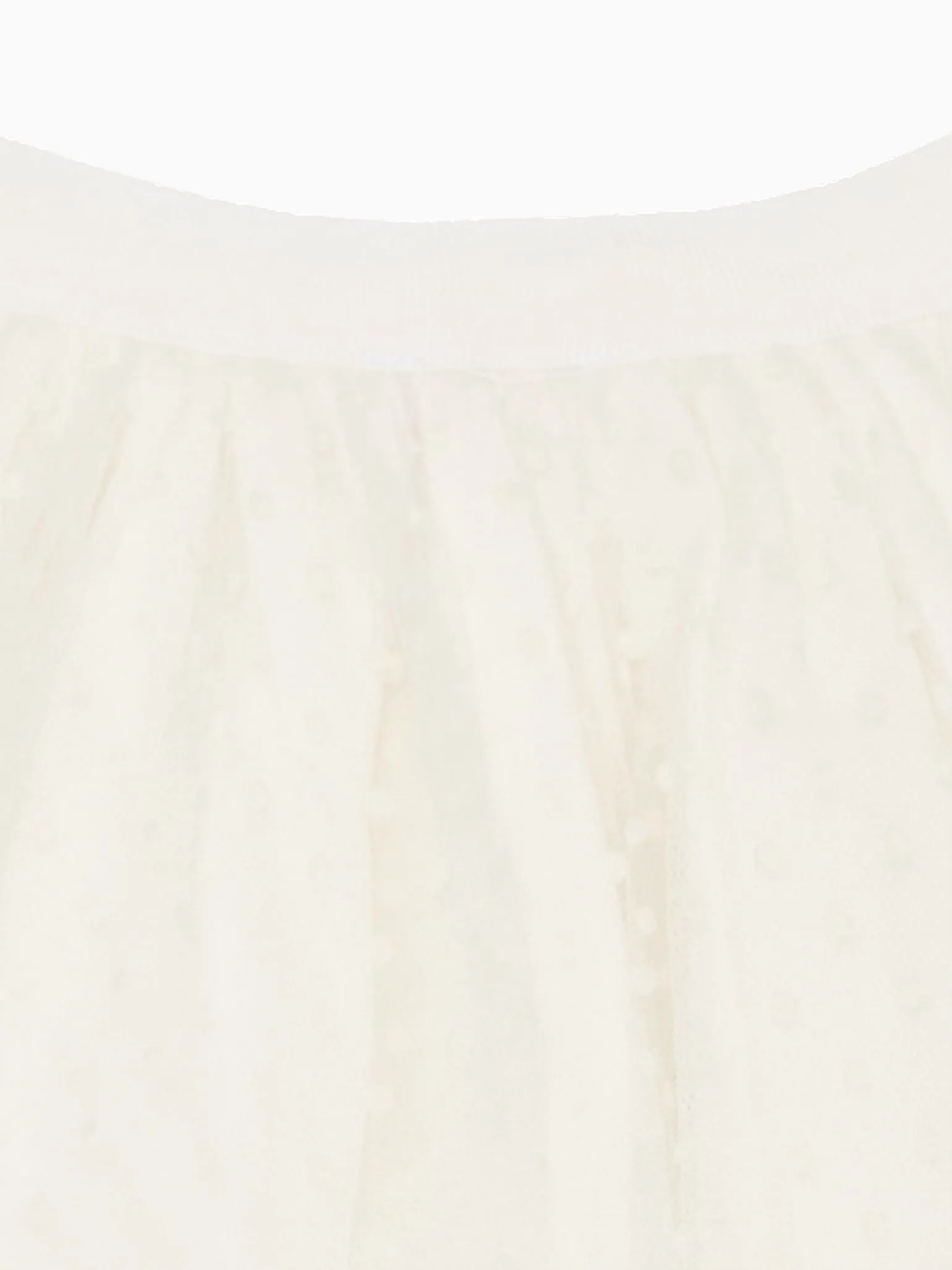 Ivory Tulipan Ceremony Girl Tulle Skirt