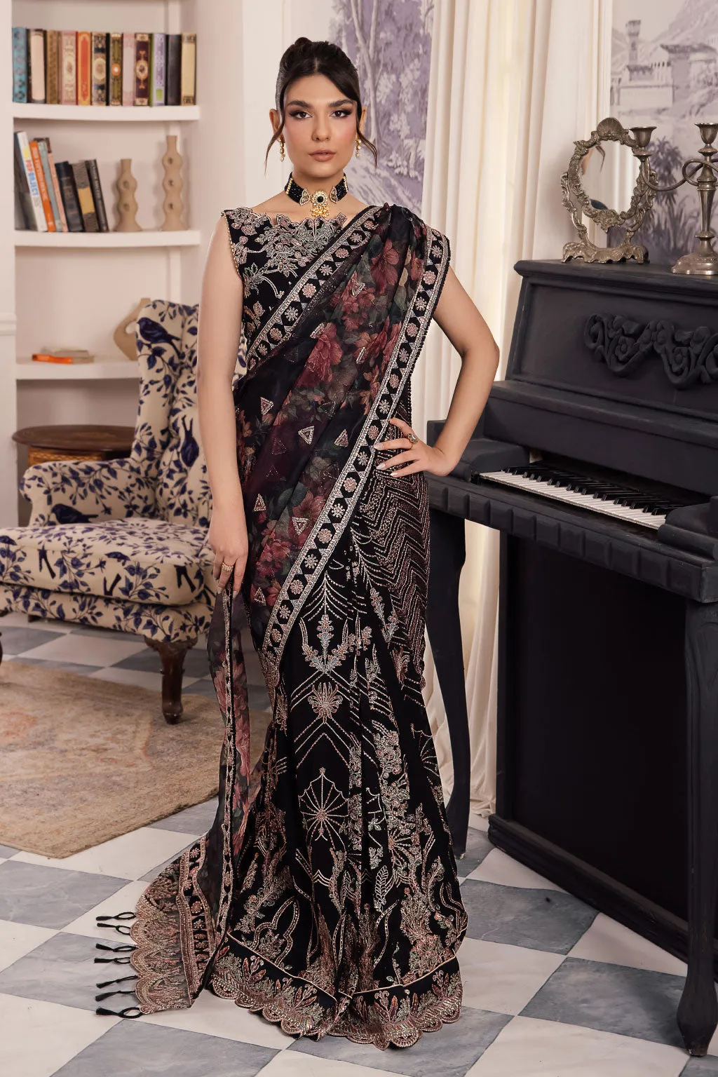 Iznik Chinon Festive Chiffon Formals – CC-32 Kiah