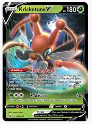 Kricketune V SWSH05: Battle Styles # 006/163