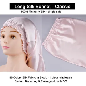 Long Silk Bonnet - Classic - custom and wholesale
