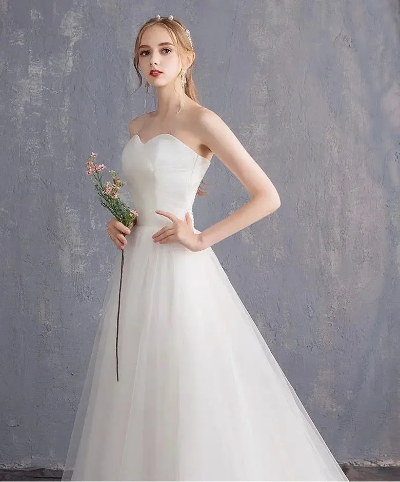 Nude Lace Wedding Dress