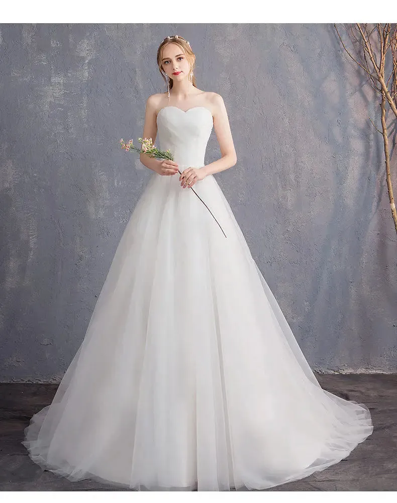 Nude Lace Wedding Dress