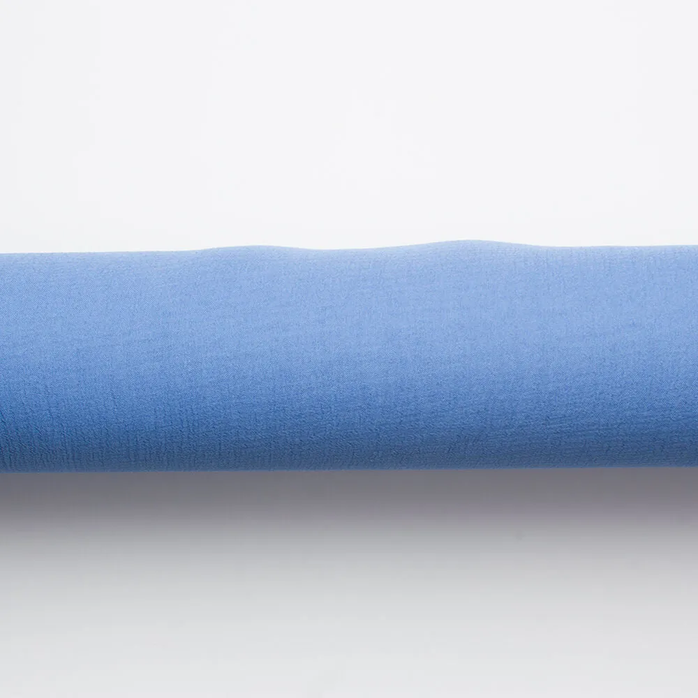 Periwinkle Blue Silk Chiffon