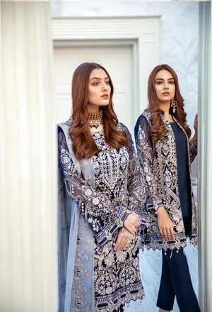 Ramsha Chevron Chiffon Collection Vol 2 2020 – A-203
