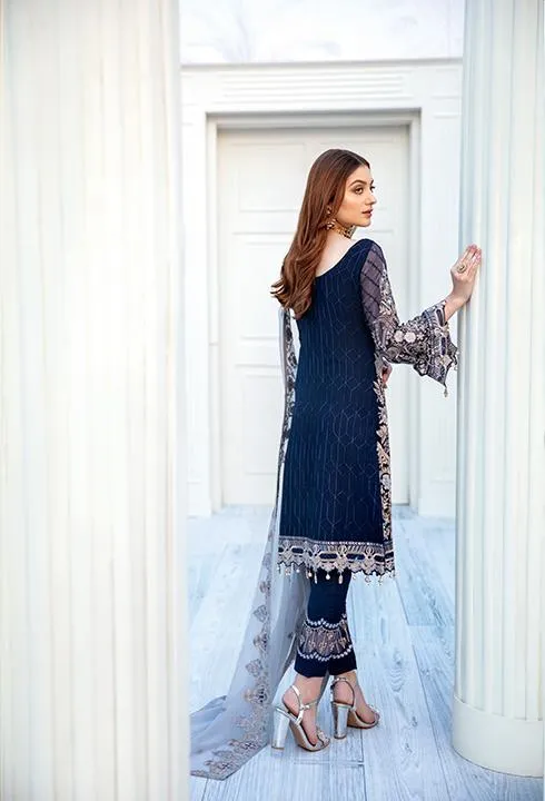 Ramsha Chevron Chiffon Collection Vol 2 2020 – A-203