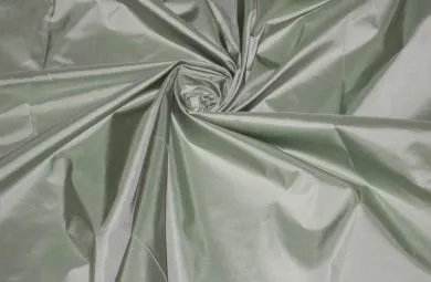 SILK TAFFETA FABRIC 54&quot;-Silver Mint color   TAF30[1]