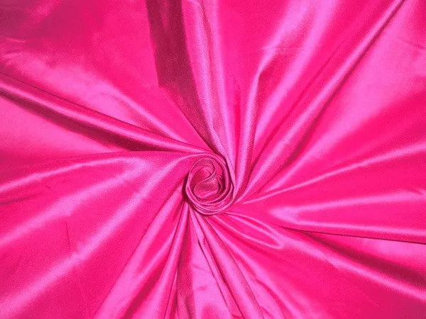 Silk taffeta fabric 54&quot; wide~Mexican pink colour TAF202