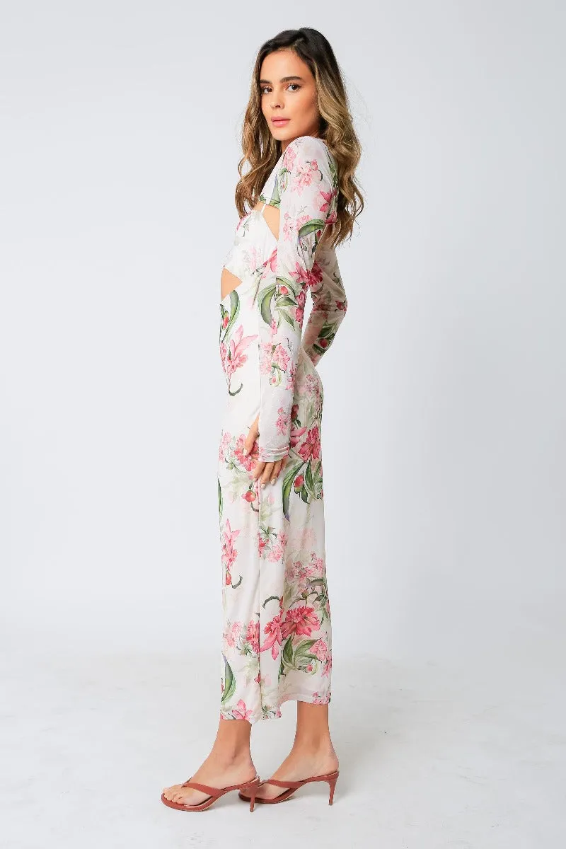 Two Piece Cut Out Dress